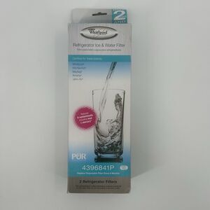 Whirlpool Pur 4396841P Refrigerator Ice And Water Filters 2 Pack Fast Shipping